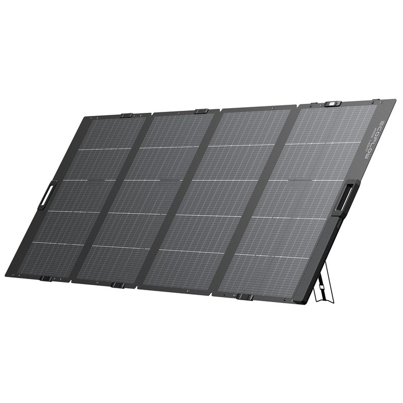 Solární panel EcoFlow 400W skládací - 2.generace, černá barva