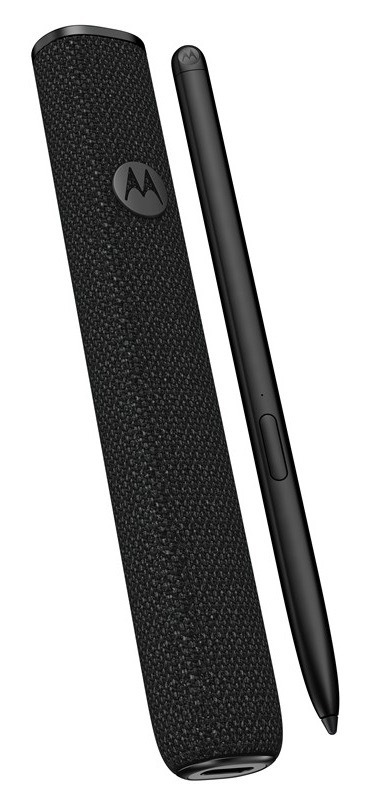 Stylus Motorola s nabíjecím pouzdrem, černá barva