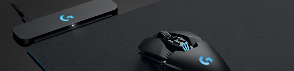 Systém bezdrátového dobíjení Logitech Powerplay 32 x 34,4 cm černá