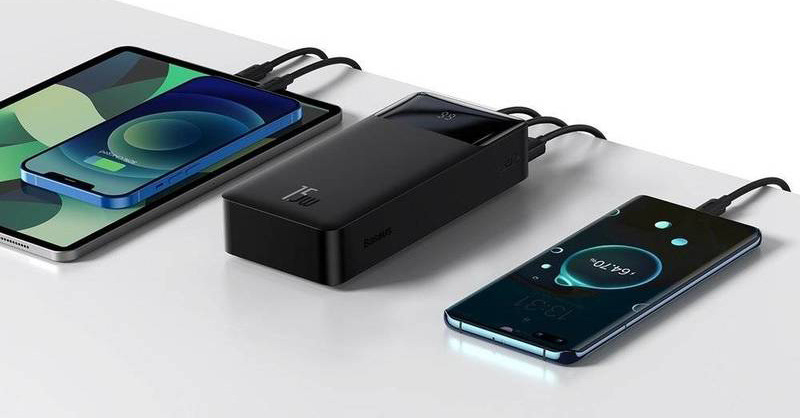 Powerbanka Baseus Bipow 30000mAh 15W černá