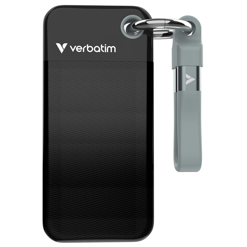 SSD externí Verbatim Pocket 2TB černý/šedý