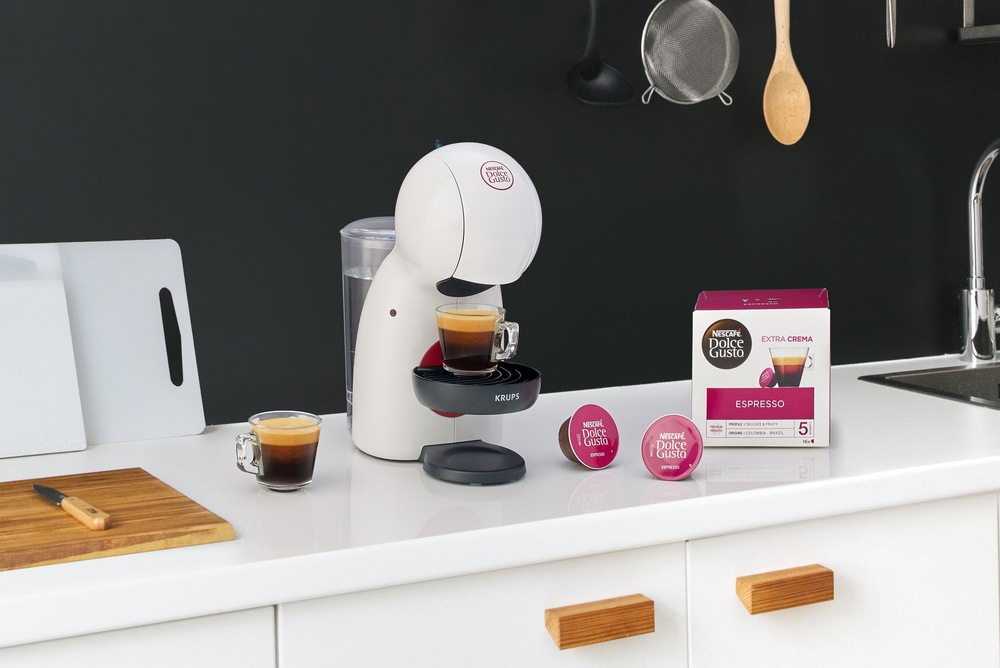 Kapslový kávovar Krups NESCAFÉ Dolce Gusto Piccolo XS KP1A3AF0, taupe Kapslový kávovar Krups NESCAFÉ Dolce Gusto Piccolo XS KP1A3AF0, taupe