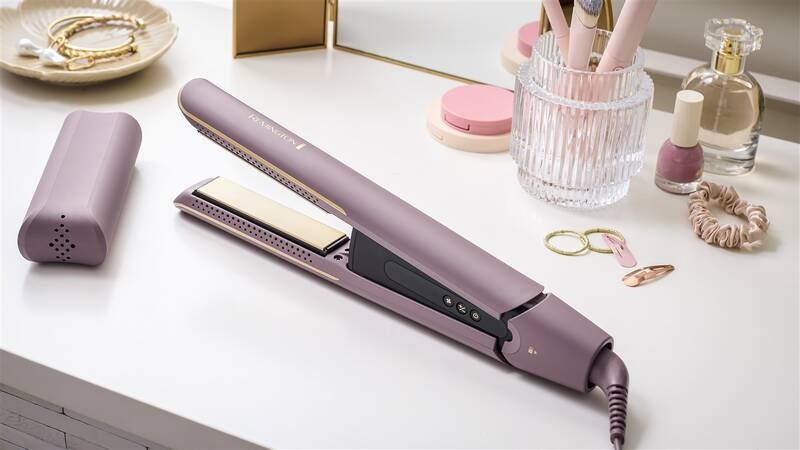 Žehlička na vlasy Remington AIRvive SLIM S8930 fialová