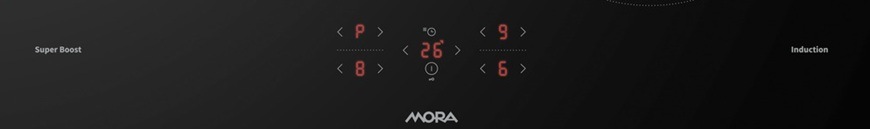 Ovládací panel indukční varné desky Mora VDIT 66D C.