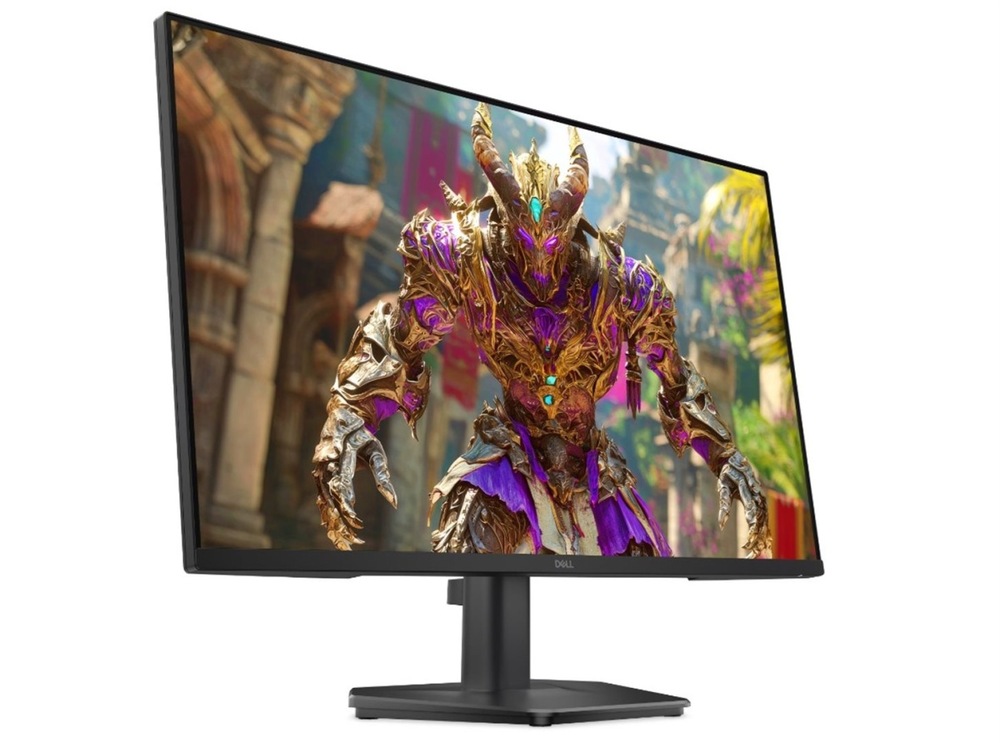 Herní monitor Dell SE2726HG černý Monitor disponuje vysokou obnovovací frekvencí 240 Hz a krátkou dobou odezvy 0,5 ms