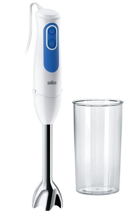 Ponorný mixér Braun Multiquick 3 MQ3000 WH Smoothie + bílý/modrý