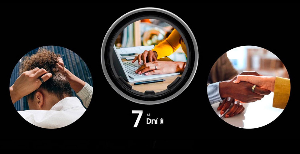 Chytrý prsten Samsung Galaxy Ring 8 zlatý