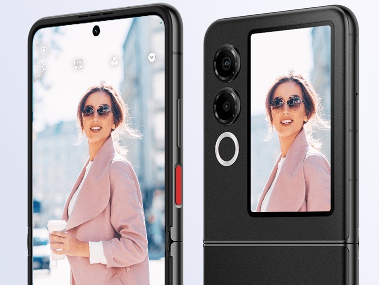 Mobilní telefon ZTE Nubia Flip 2 8 GB / 256 GB černý