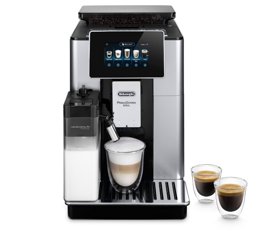 Automatický kávovar De'Longhi ECAM610.55.SB černý/stříbrný DELECAM61055SB_01