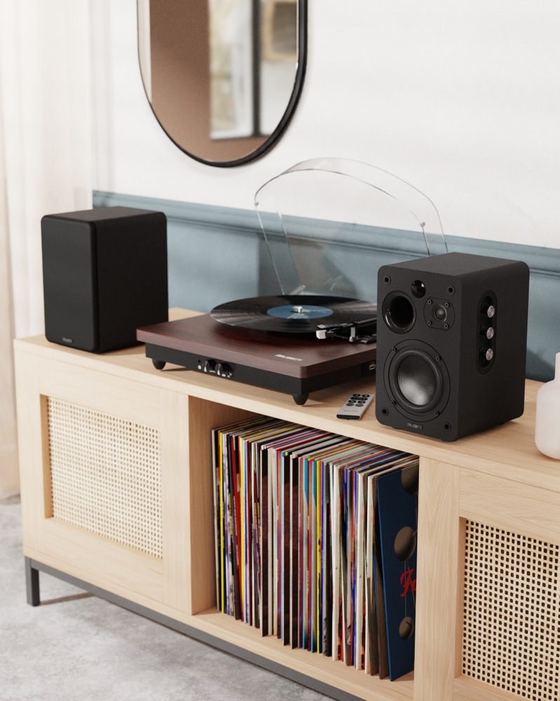 Reproduktory Majority D70X Bookshelf (2 ks) černé Reproduktory Majority D70X Bookshelf v domácím audio systému