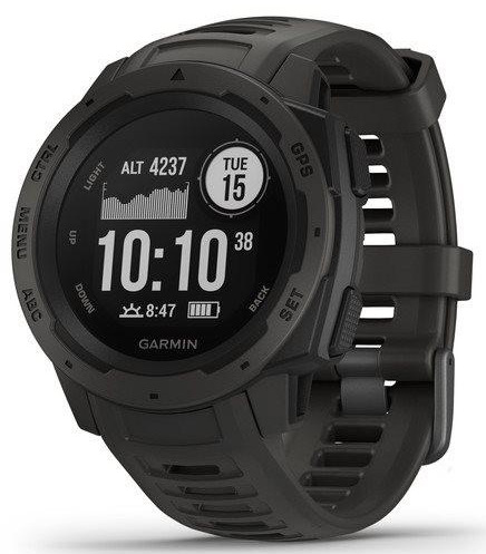 Chytré hodinky Garmin Instinct Black Optic
