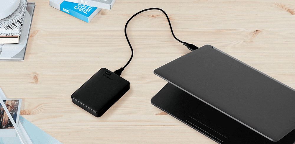 Externí pevný disk 2,5" Western Digital Elements Portable SE 2TB černý Externí pevný disk 2,5" Western Digital Elements Portable SE 2TB černý