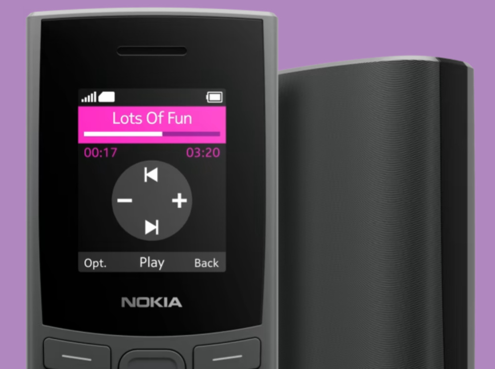 Mobilní telefon Nokia 105 4G (2023) černý