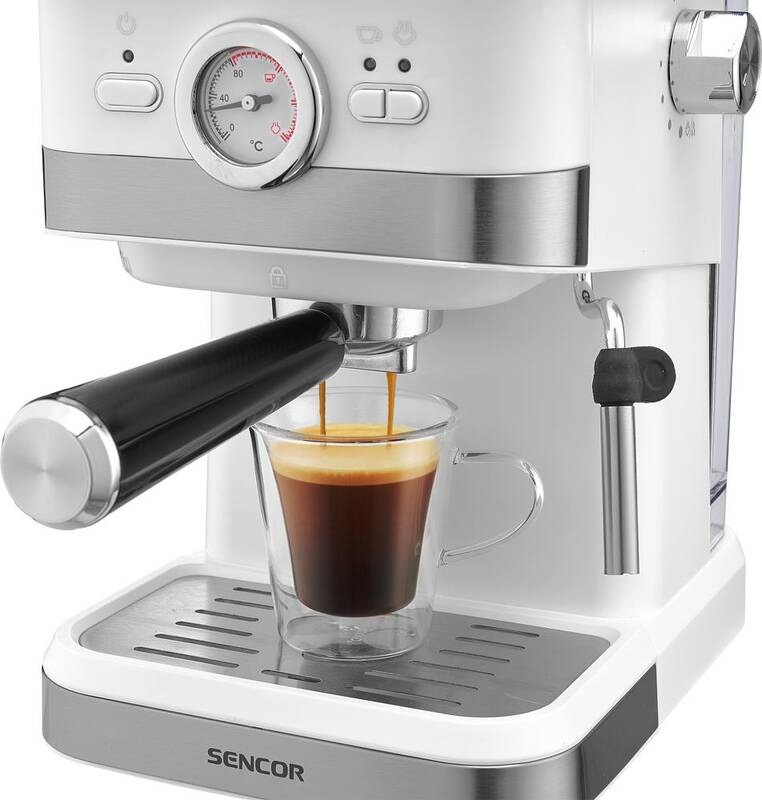 Pákový kávovar Sencor SES 1720WH bílý Pákový kávovar Sencor SES 1720WH bílý