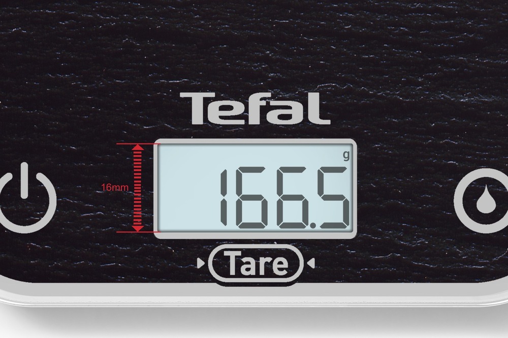Kuchyňská váha Tefal BC50D2V0 Optiss černá Kuchyňská váha Tefal BC50D2V0 Optiss