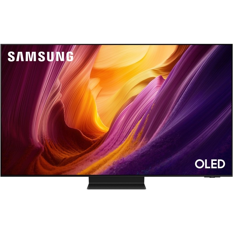 TV Samsung QE55S95H, černá barva
