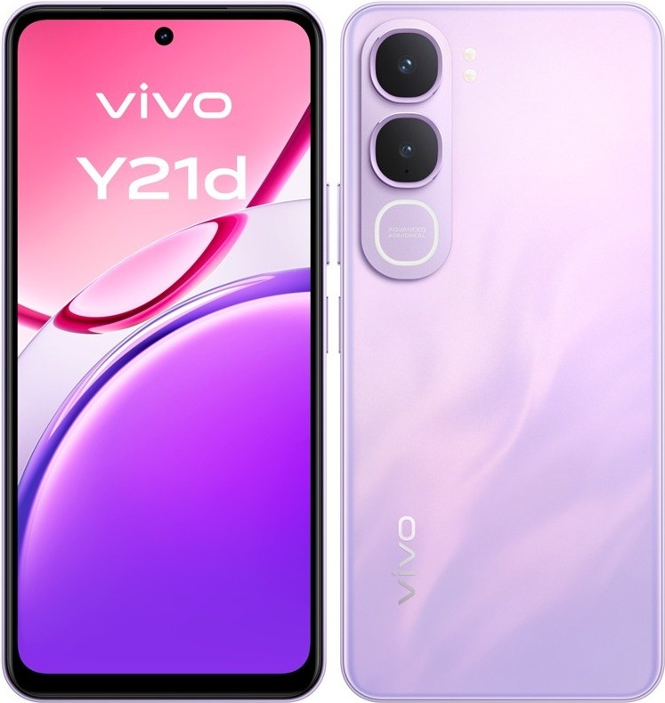 Mobilní telefon Vivo Y21d 4 GB / 128 GB, fialová barva