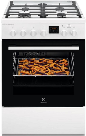 Kombinovaný sporák Electrolux LKK660200W bílý