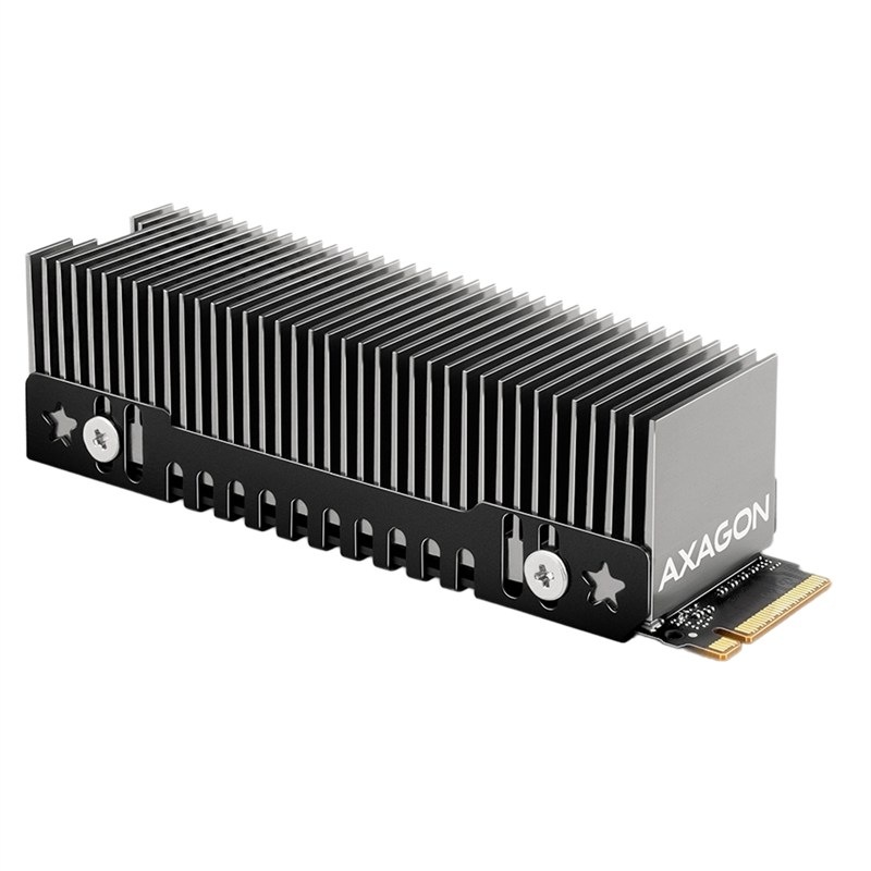  Chladič Axagon CLR-M2XT, M.2 SSD 2280, 24 mm