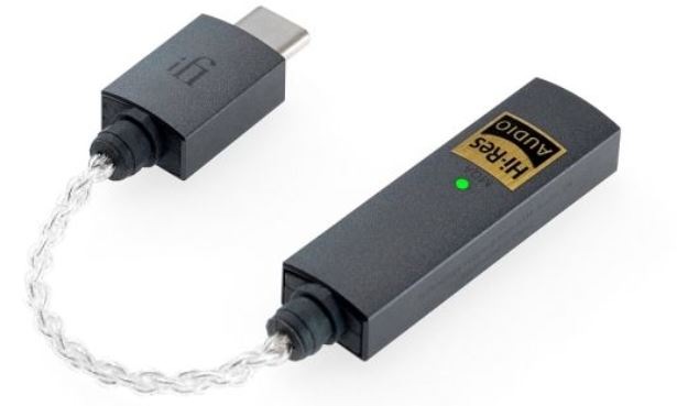 DAC převodník iFi Audio Go link 2 v předním pohledu