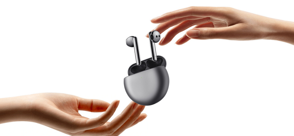 Sluchátka Huawei FreeBuds 4 bílá Sluchátka Huawei FreeBuds 4 bílá