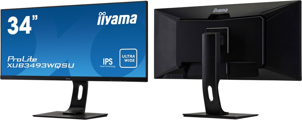 Monitor IIYAMA ProLite XUB3493WQSU-B1 černý IIYAMA ProLite