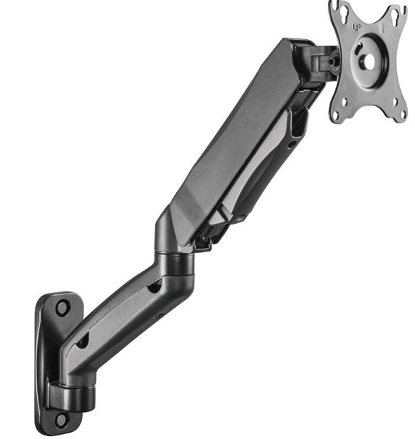Držák STELL SOS 1811, single, na monitor, pro úhlopříčky 13" až 32", nosnost 9 kg černý