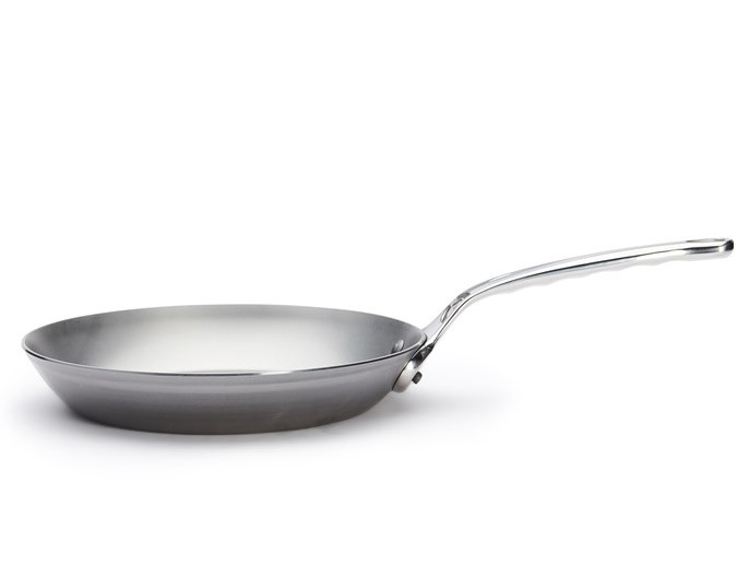 Pánev de Buyer Mineral B Pro 5680.24, 24 cm stříbrná