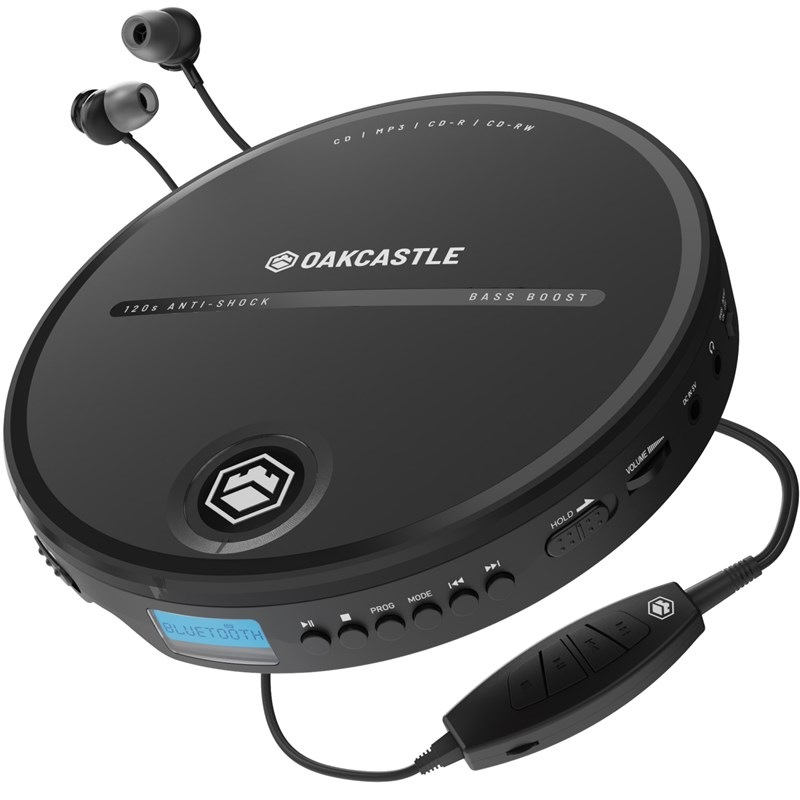 Discman Majority Oakcastle CD10, černý