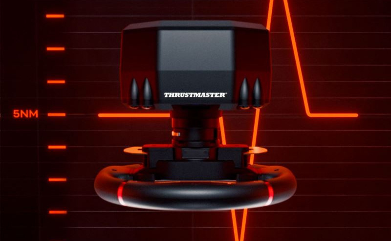 K věrným a intenzivním efektům při závodění přispívá konstantní točivý moment 5 Nm
