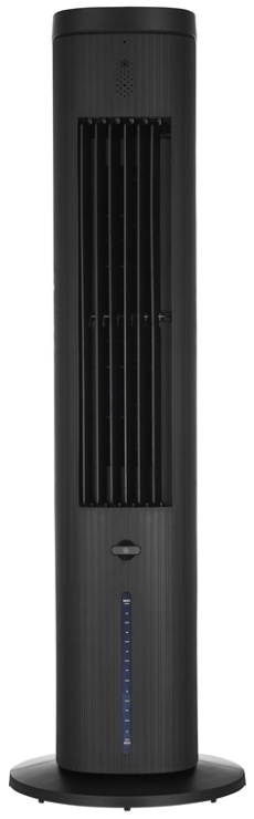 Černý ochlazovač vzduchu Midea MAC402R0BPK se sloupovým designem a vodním chlazením