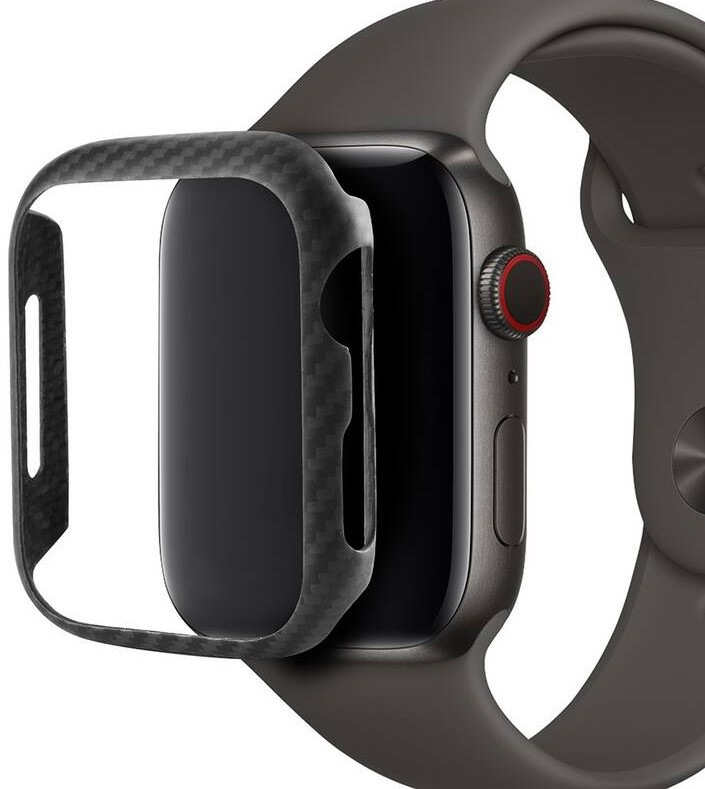 Ochranné pouzdro Tactical Zulu Aramid na Apple Watch 44mm Series 4/5/6/SE černé