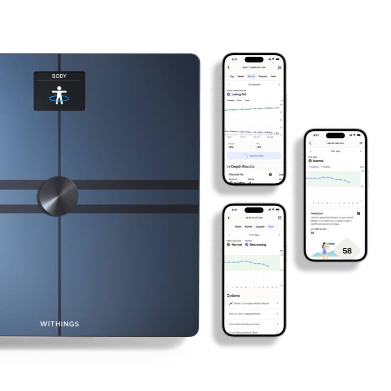 Osobní váha Withings Body Comp WBS12-Black-All-Inter