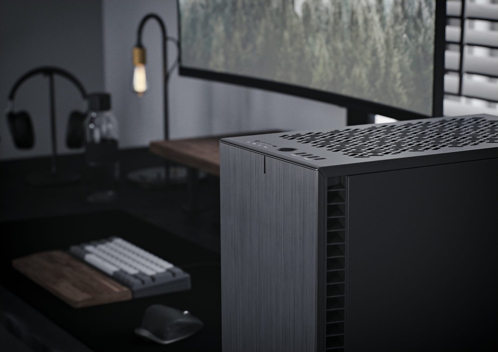 Case FRACTAL DESIGN Define 7 Nano Tempered Glass Light Tint černá Fractal Design Define 7 Nano Tempred Glass Tint