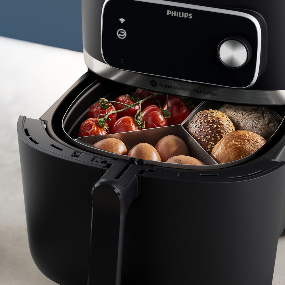 Fritéza Philips Airfryer XXL s oddělovačem pokrmů Philips HD9916/00 3v1 Airfryer XXL