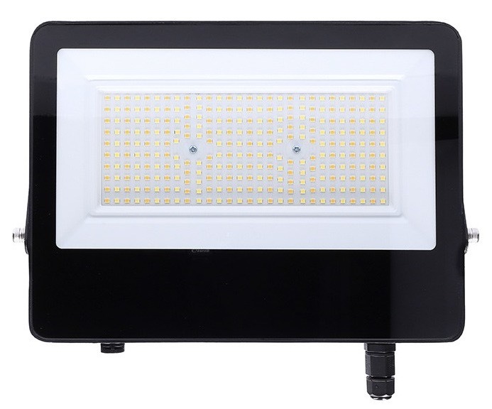 Reflektor Solight s LED integrovaným světlem, světelný tok 14 000 lumenů, černá barva