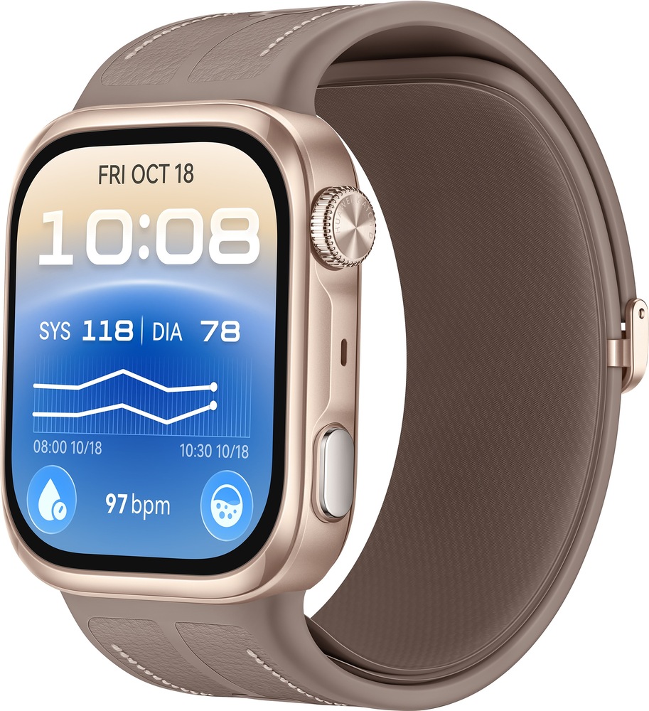 Chytré hodinky HUAWEI WATCH D3 Gold, zlatá barva