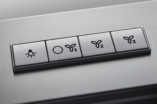 Odsavač par Electrolux EFB60460OX nerez Electrolux EFB60460OX tlačítkové ovládání