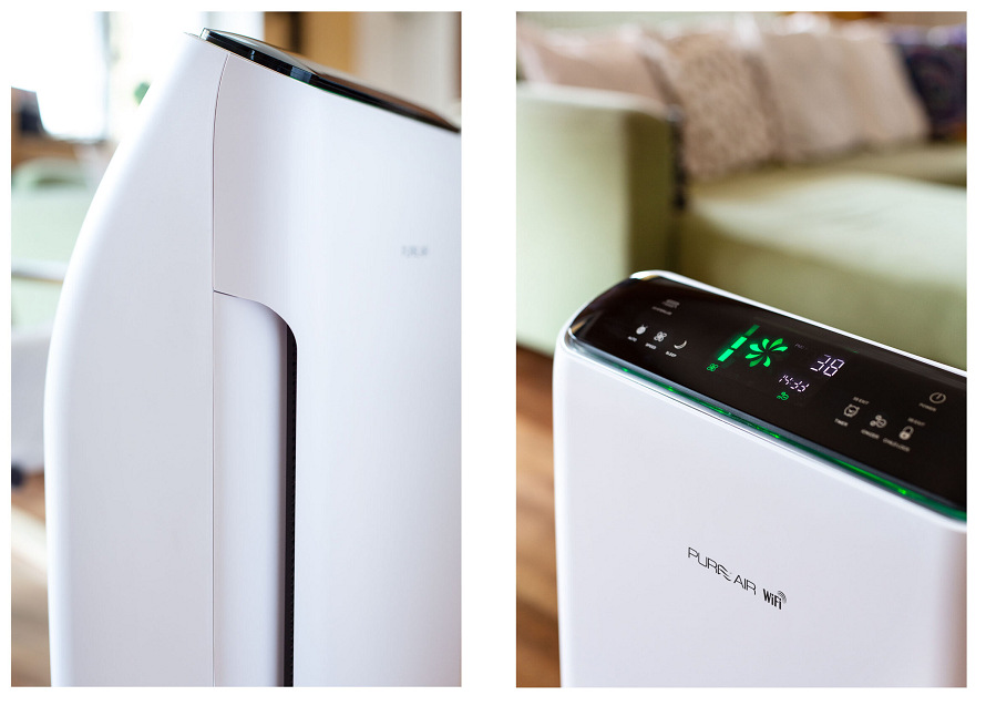 Čistička vzduchu Rohnson R-9700 PURE AIR Wi-Fi bílý Časovač i dětský zámek