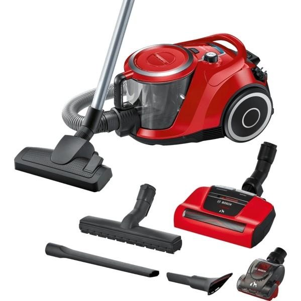 Podlahový vysavač Bosch ProAnimal BGS41PET1 červený