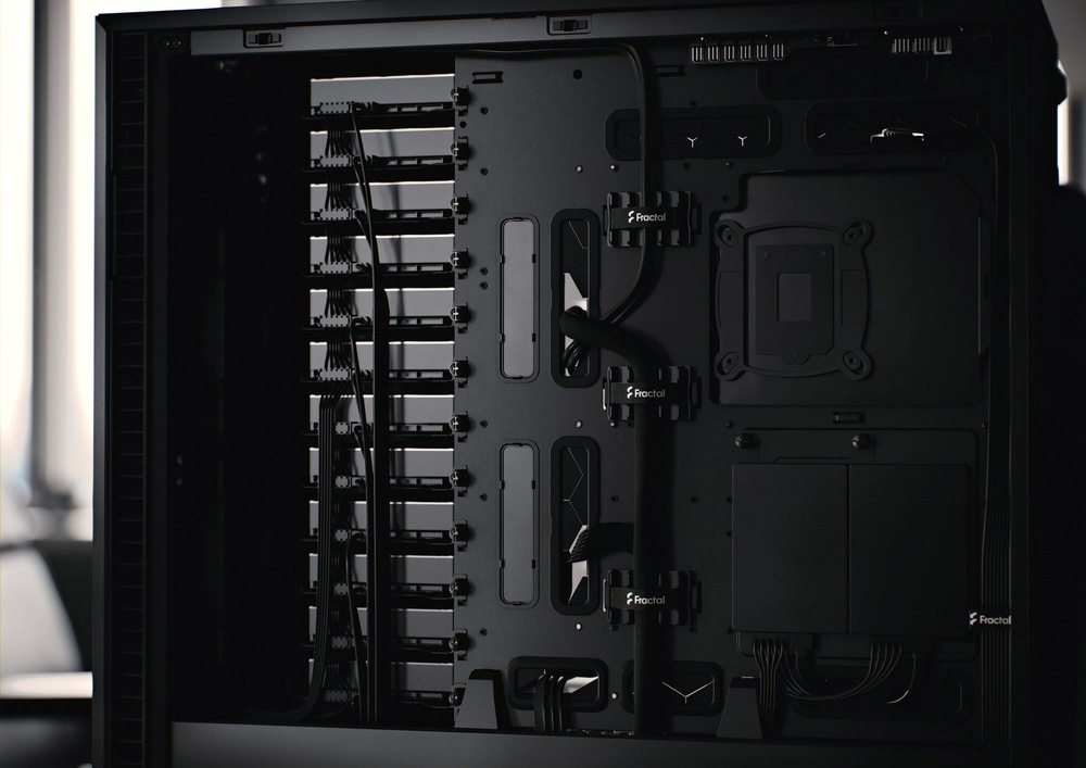 Case FRACTAL DESIGN Define 7 XL Tempered Glass Dark Tint černá Fractal Design Define 7 XL Tempered Glass Dark Tint