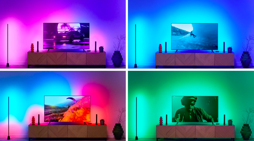 LED pásek WiZ Starter kit 75"-85", WiZ Sync box