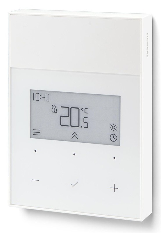Termostat Siemens s E-ink displejem, bílá barva