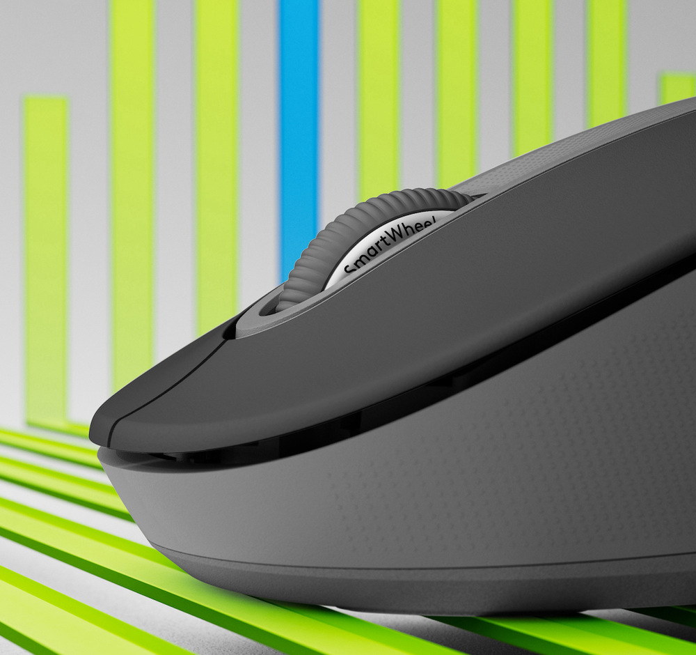 Myš Logitech Signature M650 + podložka Mouse Pad Studio grafitová Myš Logitech Signature M650 + podložka Mouse Pad Studio grafitová