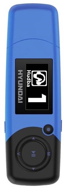 MP3 přehrávač Hyundai MP 366 GB4 FM BL modrý