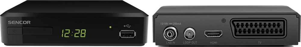 Set-top box Sencor SDB 520T černý Sencor SDB 520 T