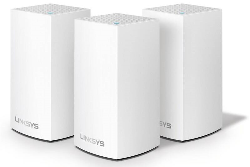 Přístupový bod (AP) Linksys Velop Mesh Wi-fi System, Dual-Band, 3-Pack bílý