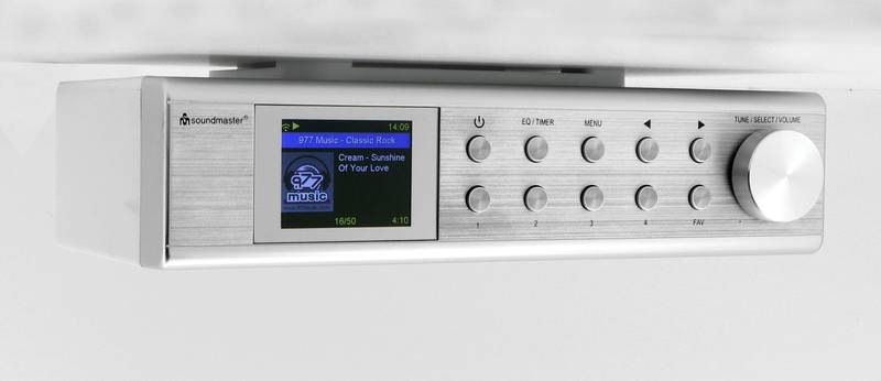Internetový radiopřijímač s DAB+ Soundmaster IR1500SI stříbrný Internetový radiopřijímač s DAB+ Soundmaster IR1500SI stříbrný