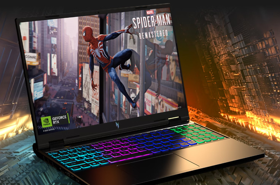Notebook Acer Nitro 16 (AN16-42-R0GF) černý