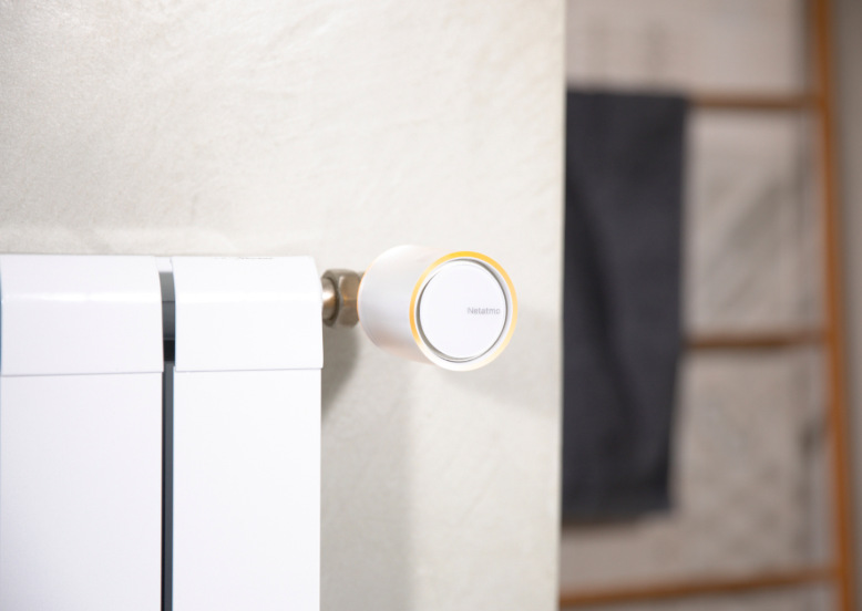 Bezdrátová termohlavice Netatmo Additional Smart Radiator Valve (3 ks) - bílá